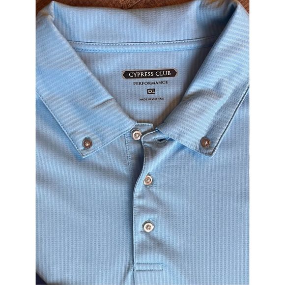 Mens Cypress Club Performance Polo Short Sleeve - XXL - Picture 3 of 4